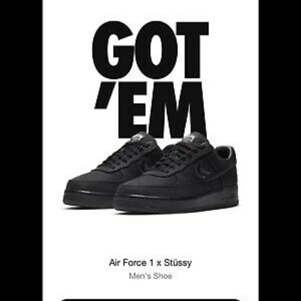 Stussy AF1 Collaboration